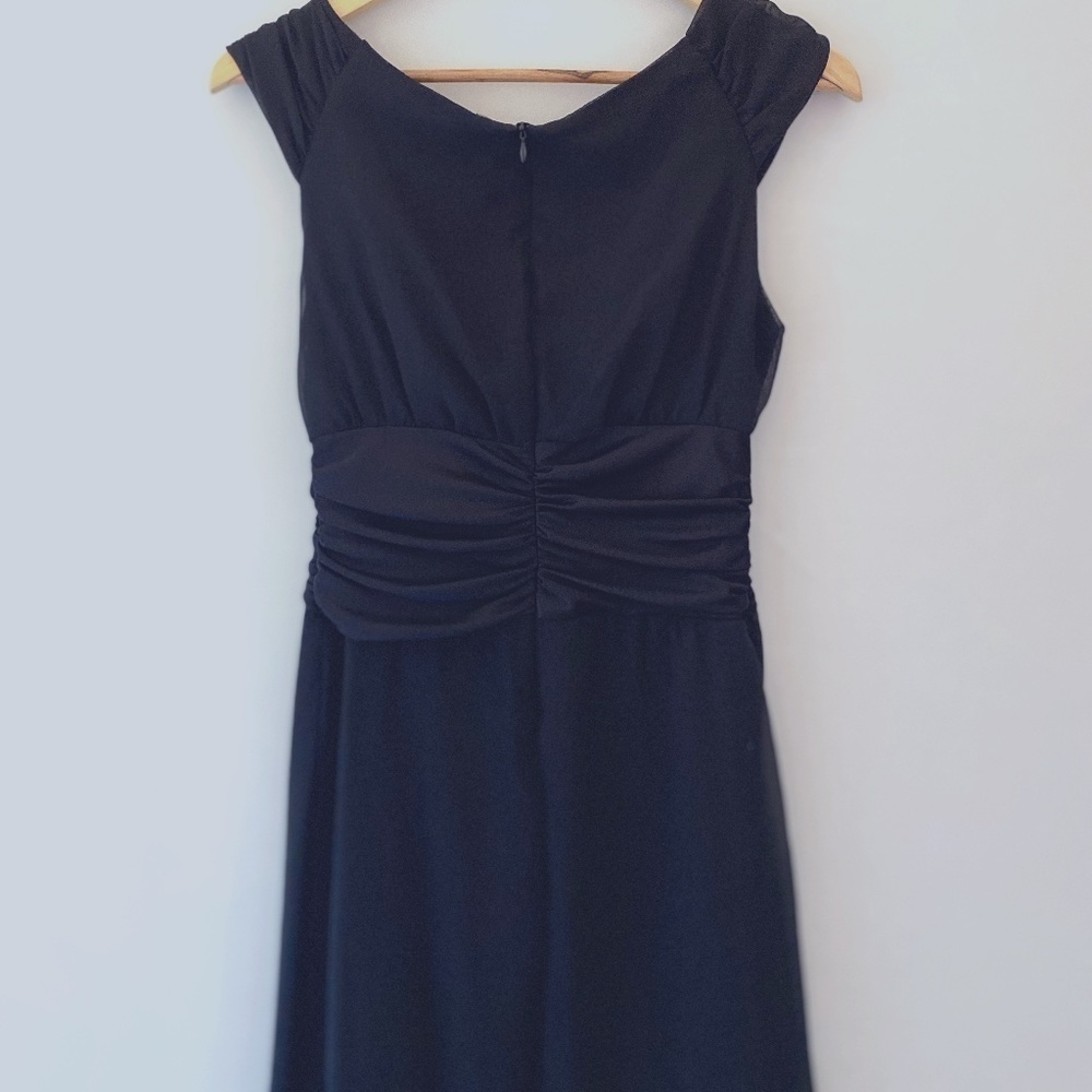 Connected Apparel Beautiful Black Cocktail Dress - Picture 10 of 13